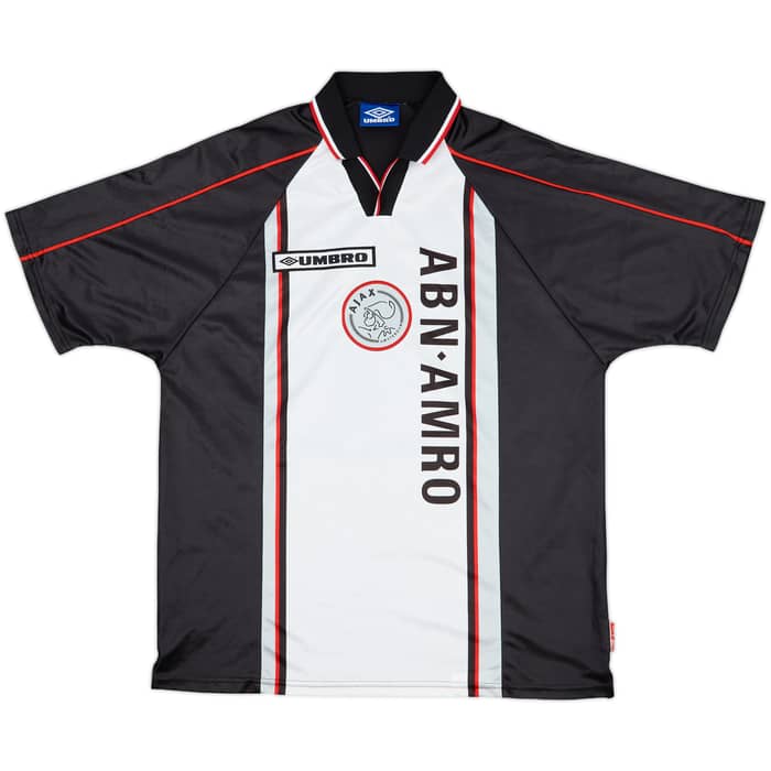 1998-99 Ajax Away Shirt F.De Boer #4 - 8/10 - (XL)