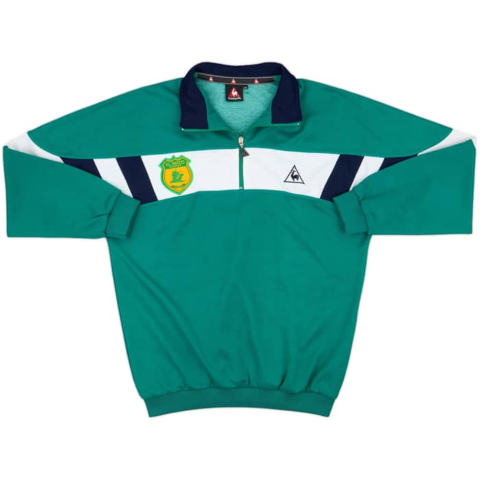 2004-05 Nantes Le Coq Sportif 1/4 Zip Training Top - 8/10 - (M)