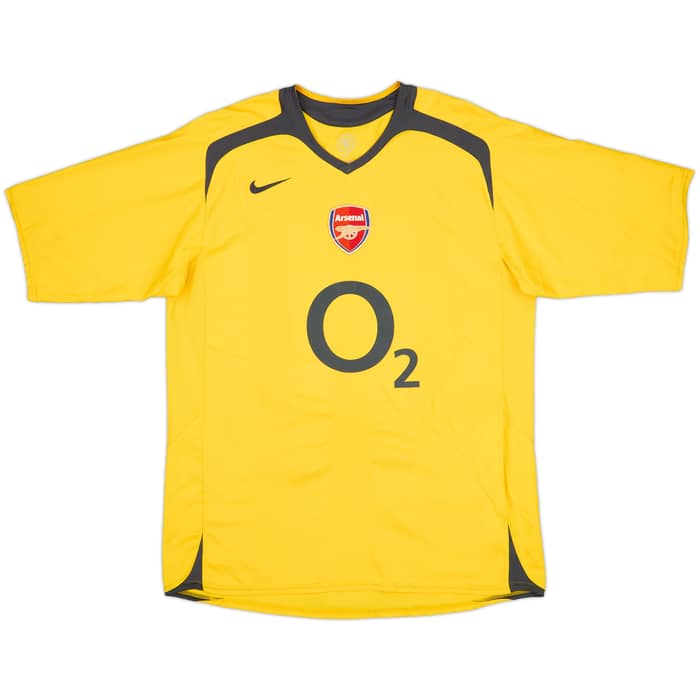 2005-06 Arsenal Away Shirt Henry #14 - 8/10 - (L)