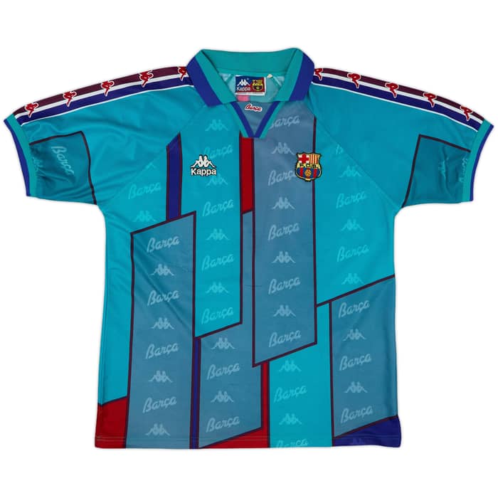 1995-97 Barcelona Away Shirt - 6/10 - (L)