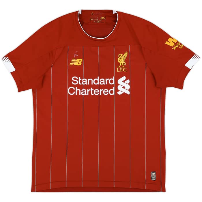 2019-20 Liverpool Home Shirt Virgil #4 - 7/10 - (L)