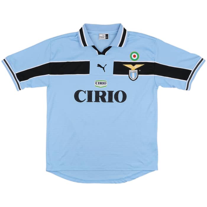 1998-00 Lazio Home Shirt Baronio #26 - 9/10 - (L)