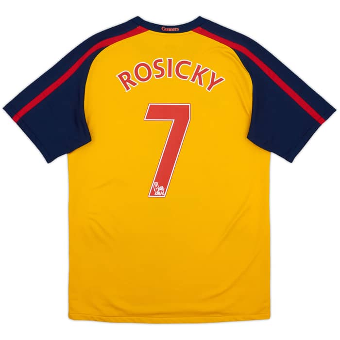2008-09 Arsenal Away Shirt Rosicky #7 - 9/10 - (S)