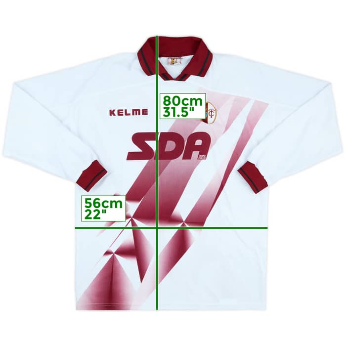 1997-98 Torino Match Issue Away L/S Shirt #4