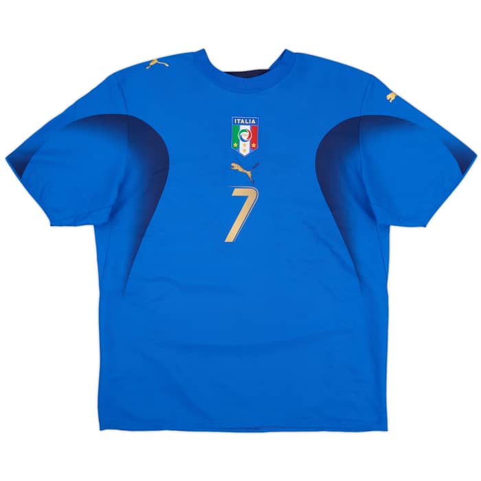 2006 Italy Home Shirt Del Piero #7 - 6/10 - (L)