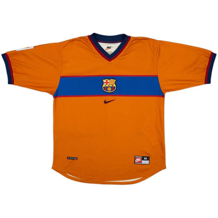 1998-00 Barcelona Third Shirt Xavi #26 - 8/10 - (M)