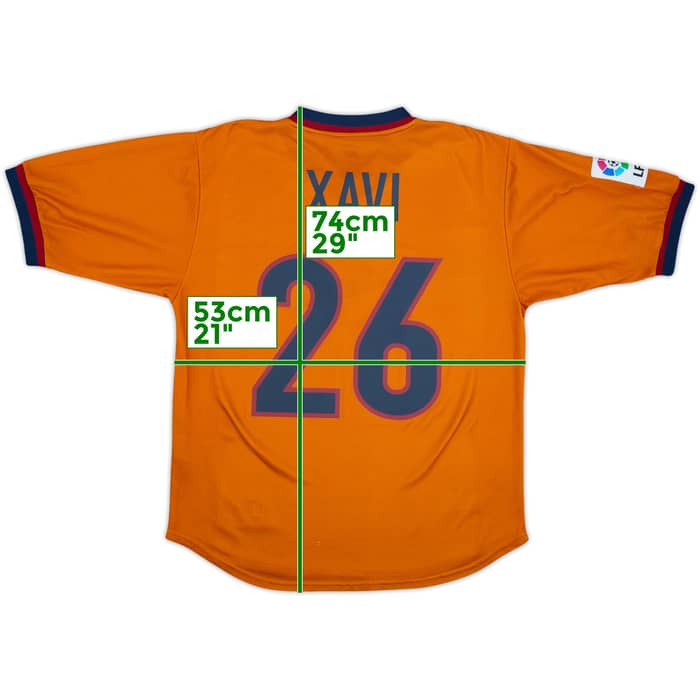 1998-00 Barcelona Third Shirt Xavi #26 - 8/10 - (M)