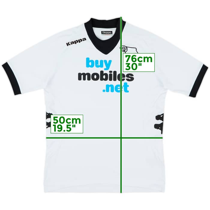 2012-13 Derby County Home Shirt - 9/10 - (L)