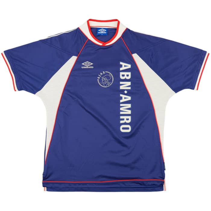 1999-00 Ajax Away Shirt Van Der Vaart #43 - 9/10 - (XL)