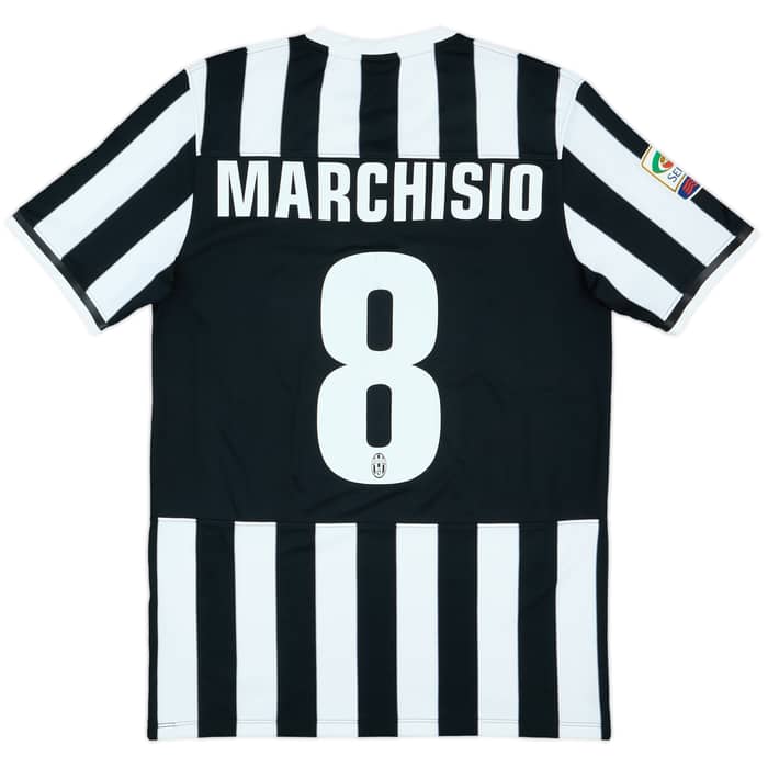 2013-14 Juventus Home Shirt Marchisio #8 - 8/10 - (M)