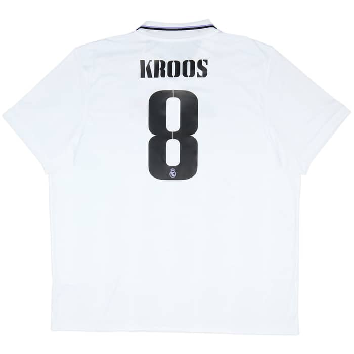 2022-23 Real Madrid Home Shirt Kroos #8 (3XL)