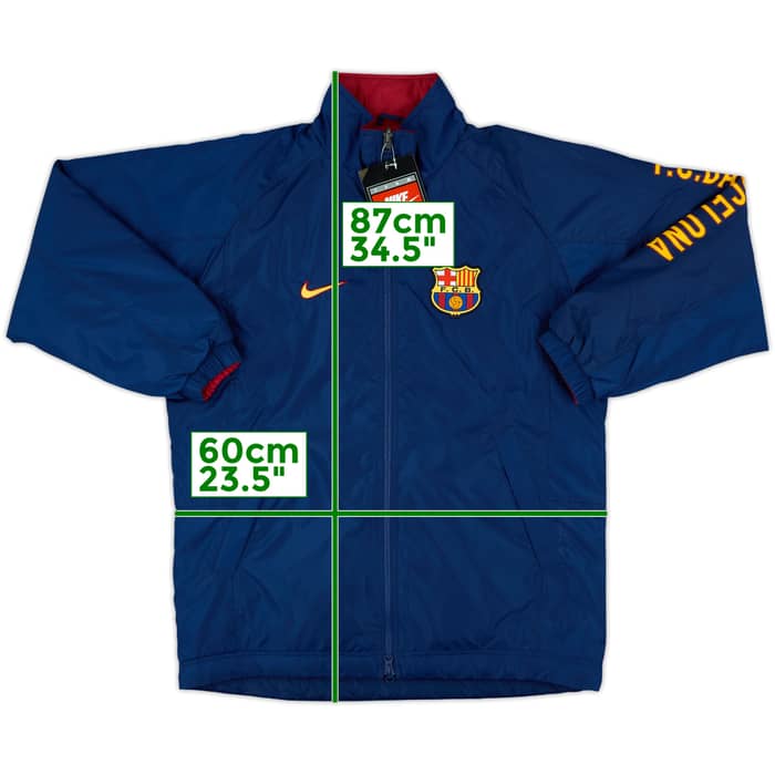 1999-00 Barcelona Nike Padded Bench Coat (S)