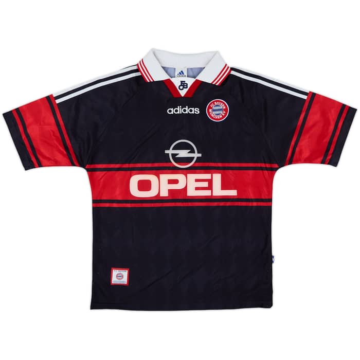 1997-99 Bayern Munich Home Shirt - 8/10 - (XL.Boys)