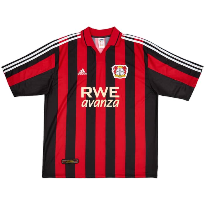 2001-02 Bayer Leverkusen Home Shirt Ballack #13 - 8/10 - (XXL)