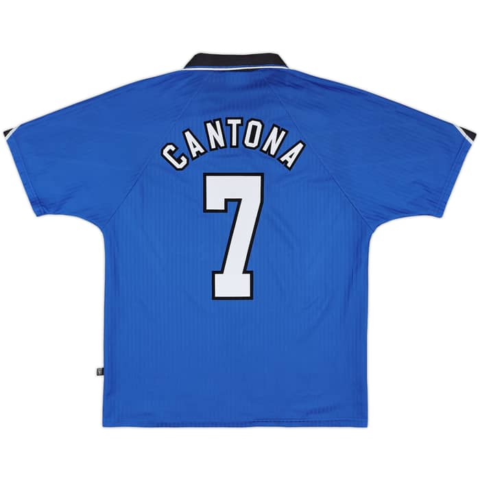 1996-98 Manchester United Third Shirt Cantona #7 - 7/10 - (L)