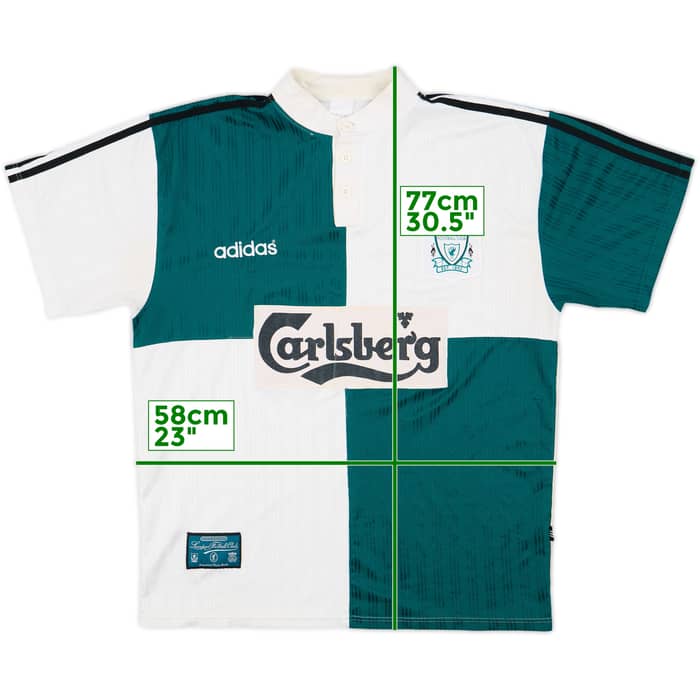 1995-96 Liverpool Away Shirt - 8/10 - (XL)