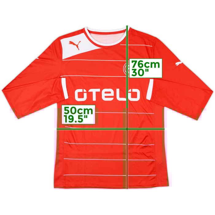 2012-13 Fortuna Dusseldorf Home L/S Shirt - 6/10 - (L)