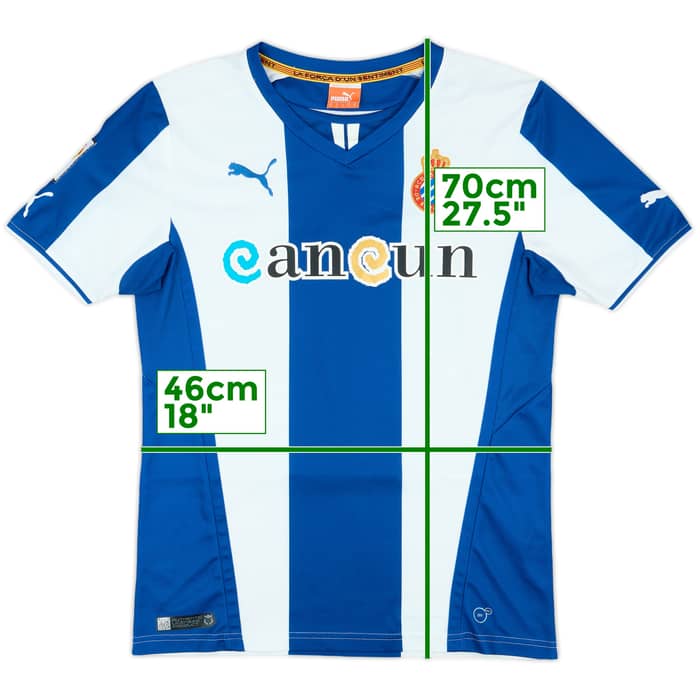 2013-14 Espanyol Home Shirt - 8/10 - (S)