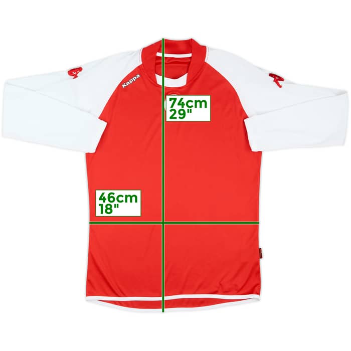 2012-13 Stade Reims Home L/S Shirt - 7/10 - (M)