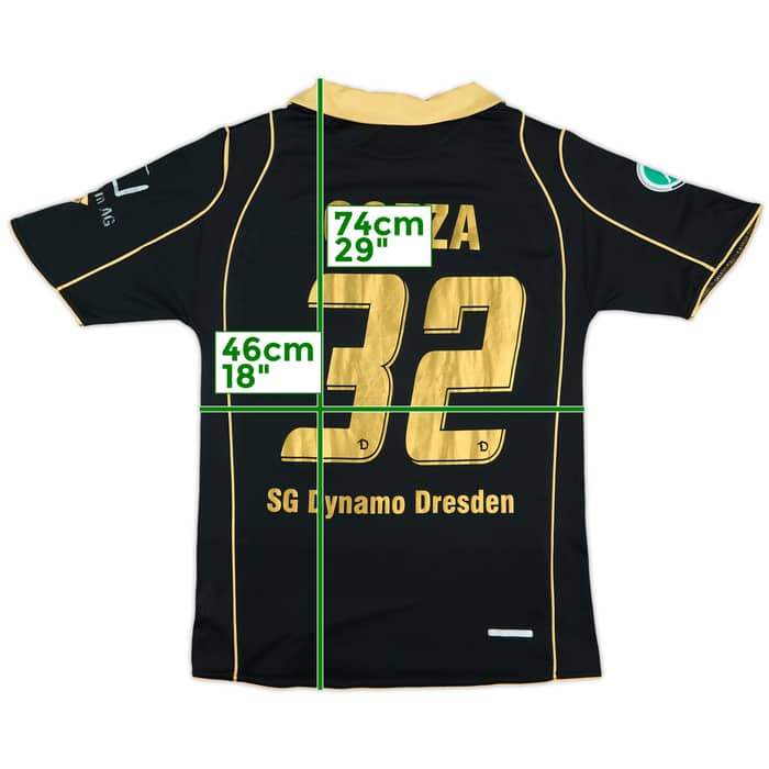 2008-09 Dynamo Dresden Match Issue Third Shirt Cozza #32