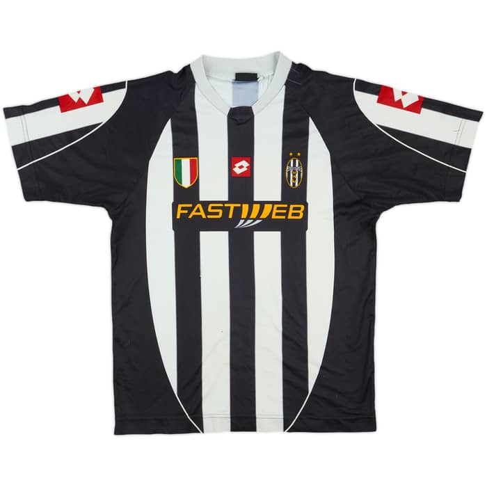 2002-03 Juventus Basic Home Shirt - 4/10 - (L.Boys)