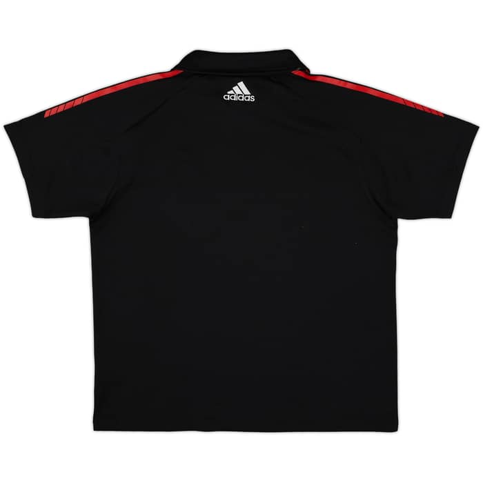 2005-06 AC Milan adidas CL Polo Shirt - 8/10 - (M/L)