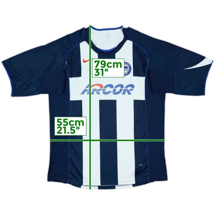 2004-05 Hertha Berlin Home Shirt - 5/10 - (XL)