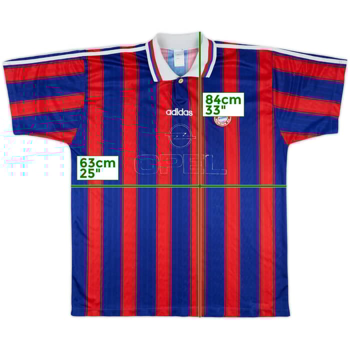 1995-97 Bayern Munich Home Shirt - 4/10 - (XXL)