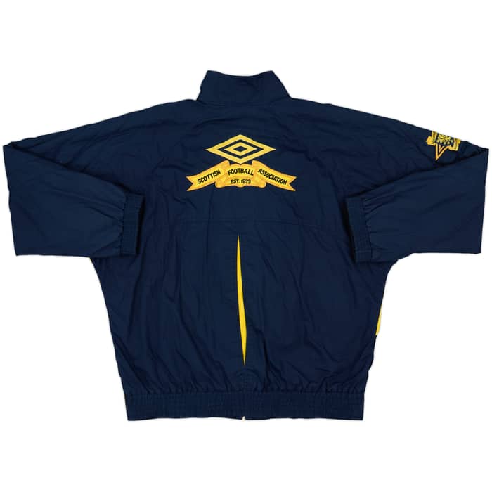 1990-92 Scotland Umbro Track Jacket - 8/10 - (XXL)
