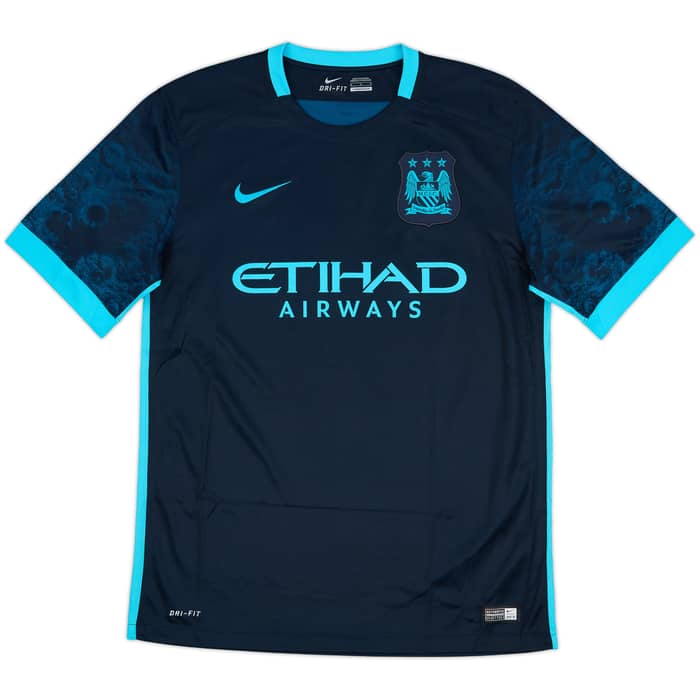 2015-16 Manchester City Away Shirt De Bruyne #17 - 8/10 - (M)