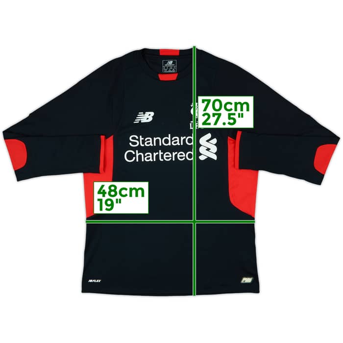 2015-16 Liverpool GK Shirt - 6/10 - (S)
