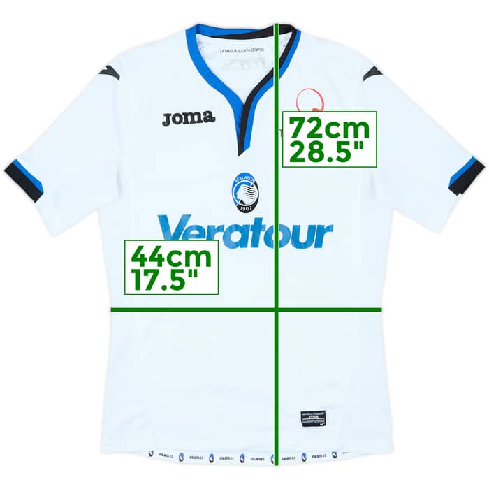 2017-18 Atalanta Away Shirt - 8/10 - (S)