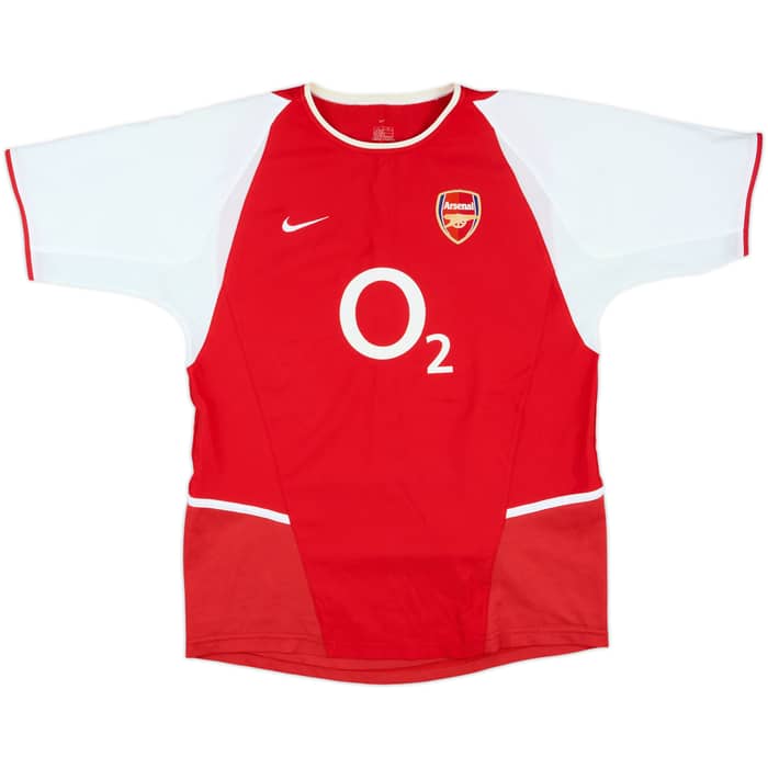 2002-04 Arsenal Home Shirt - 8/10 - (XL.Boys)