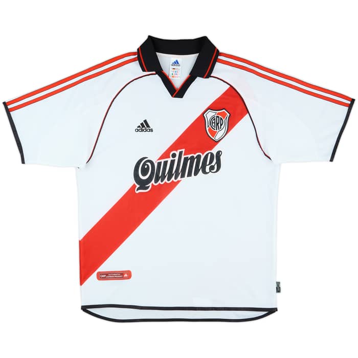 2000-02 River Plate Home Shirt - 8/10 - (L)