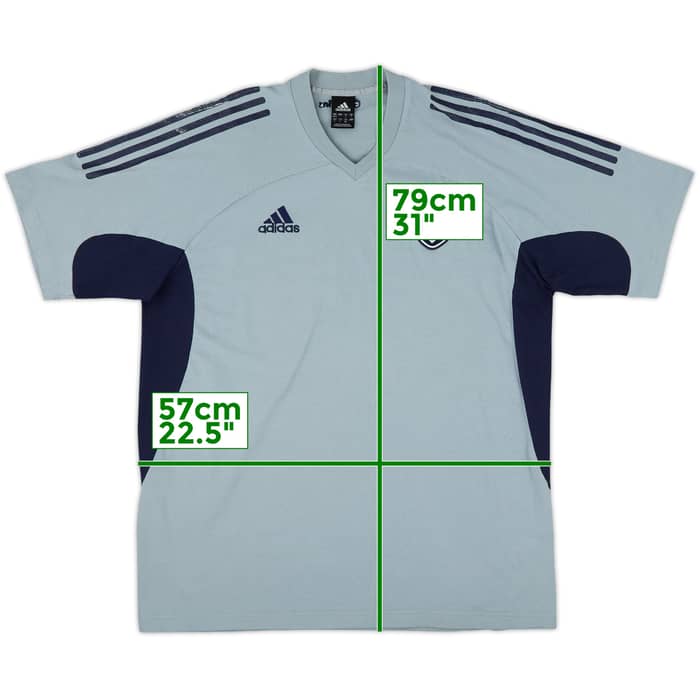 2002-03 Bordeaux adidas Training Shirt - 5/10 - (L)