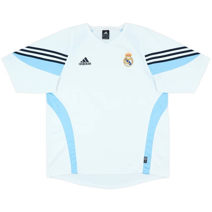 2003-04 Real Madrid adidas Training Shirt - 7/10 - (L/XL)