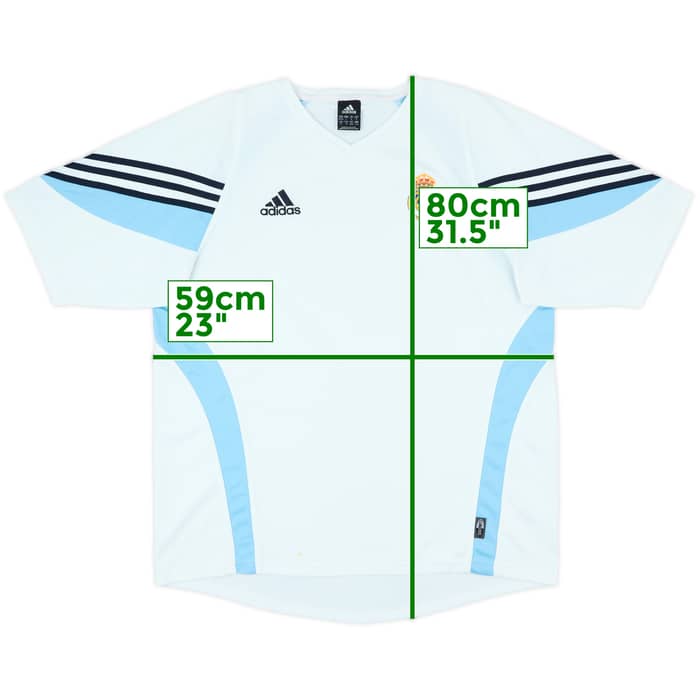 2003-04 Real Madrid adidas Training Shirt - 7/10 - (L/XL)