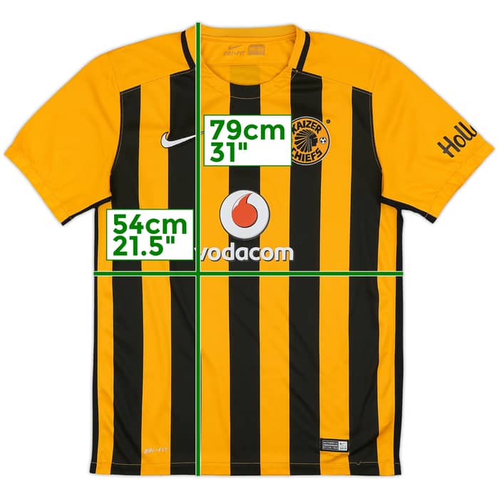2015-16 Kaizer Chiefs Home Shirt - 8/10 - (M)
