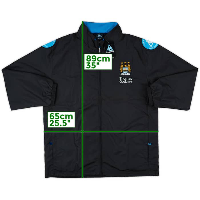 2007-09 Manchester City Le Coq Sportif Hooded Rain Jacket (XXL)