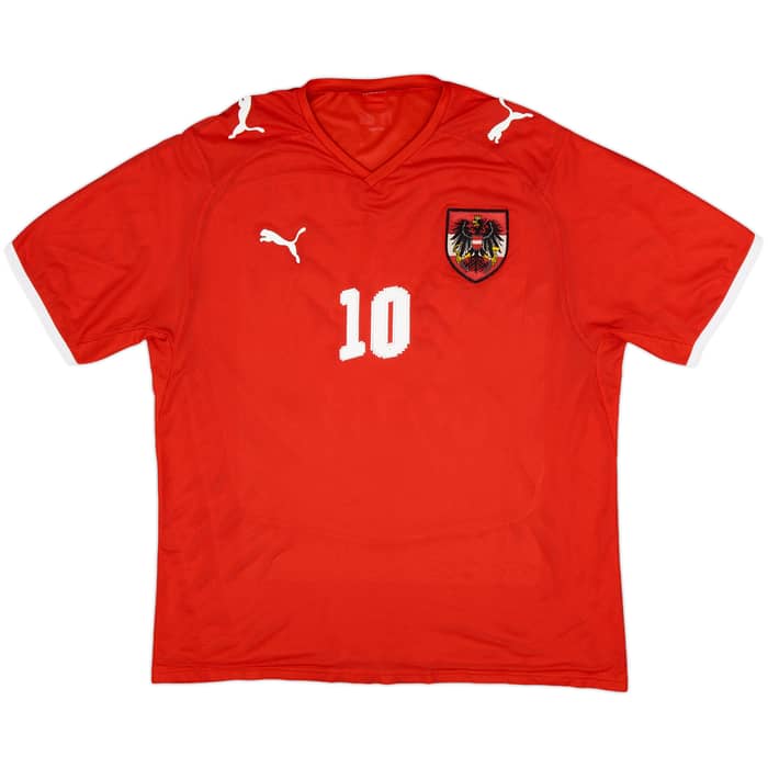 2008-09 Austria Home Shirt Ivanschitz #10 - 5/10 - (L)