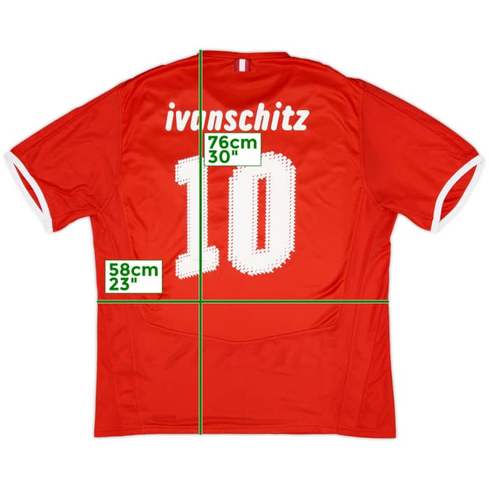 2008-09 Austria Home Shirt Ivanschitz #10 - 5/10 - (L)