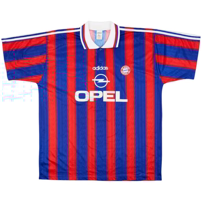 1995-97 Bayern Munich Home Shirt Klinsmann #18 - 9/10 - (XXL)