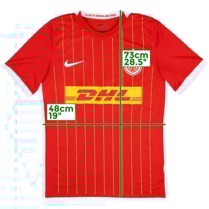 2022-23 Nordsjaelland Home Shirt - 9/10 - (M)