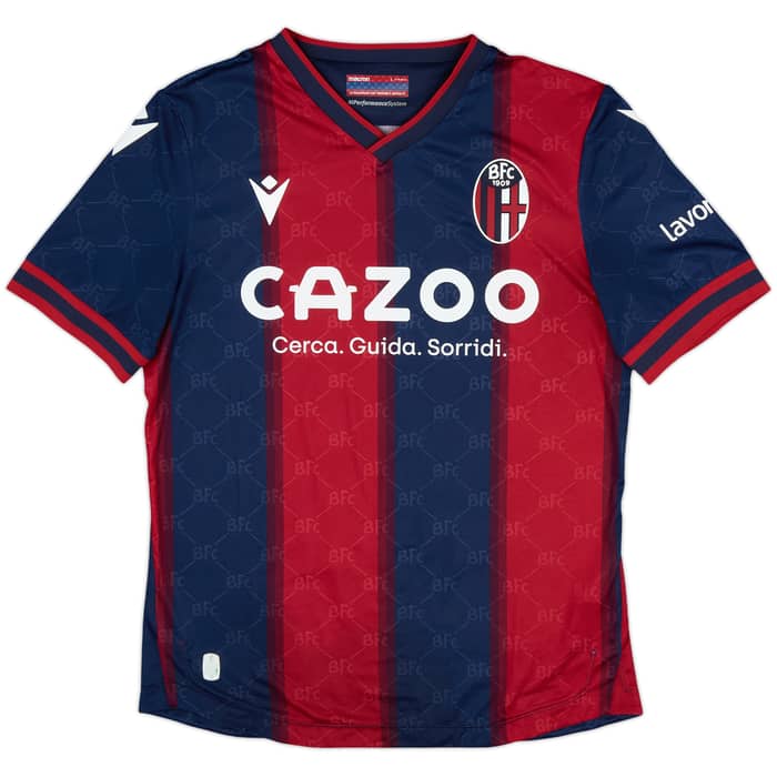 2022-23 Bologna Home Shirt - 9/10 - (L)