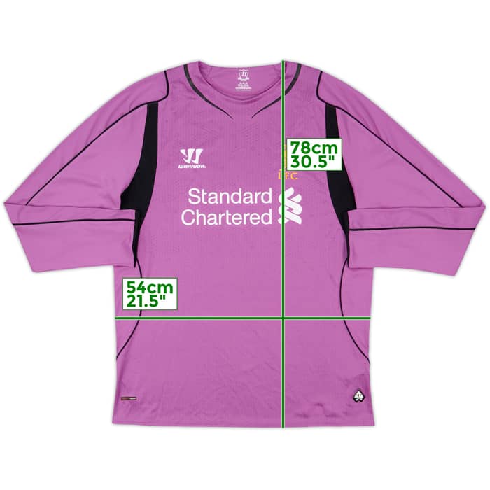 2014-15 Liverpool GK Shirt - 8/10 - (L)