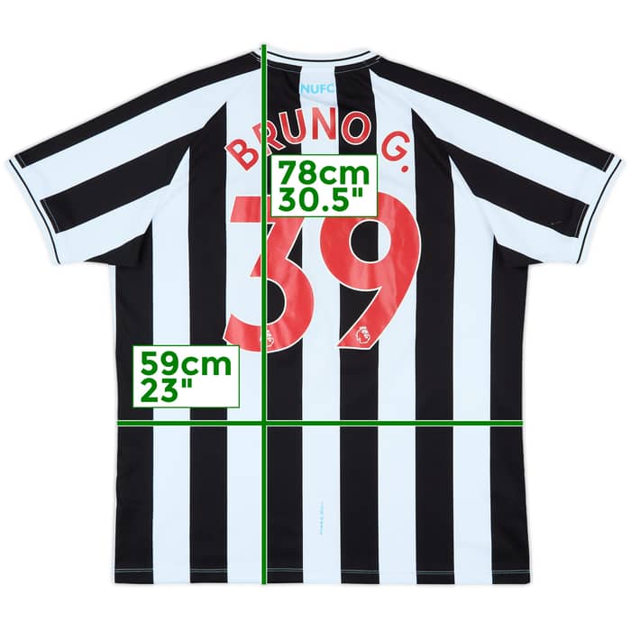 2022-23 Newcastle Home Shirt Bruno G. #39 - 7/10 - (XXL)