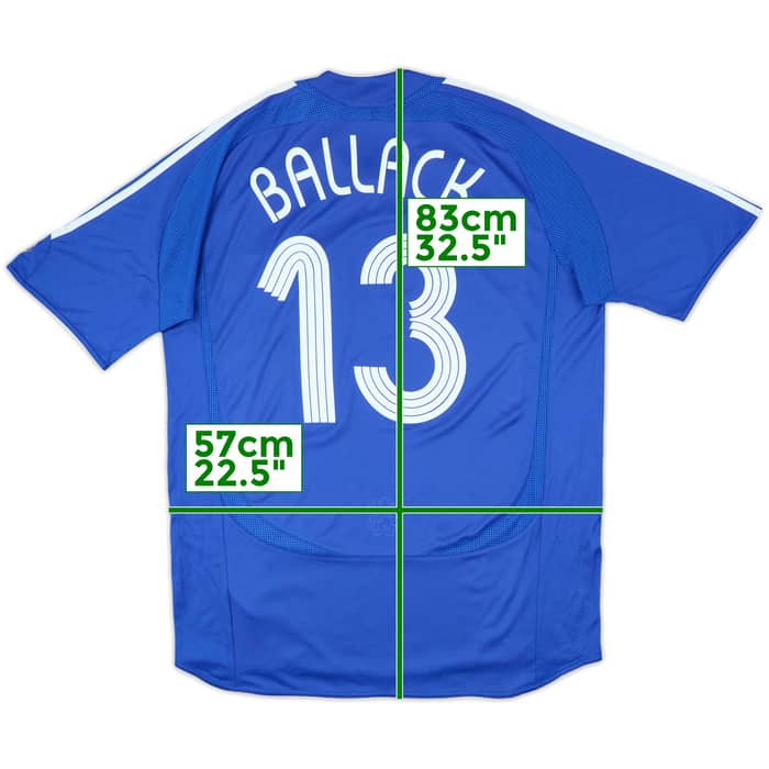 2006-08 Chelsea Home Shirt Ballack #13 - 7/10 - (L)