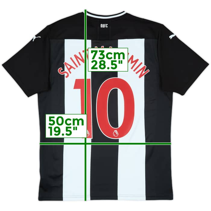 2019-20 Newcastle Home Shirt Saint-Maximin #10 - 9/10 - (M)