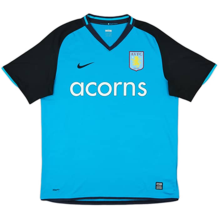 2008-09 Aston Villa Away Shirt Young #7 - 7/10 - (L)