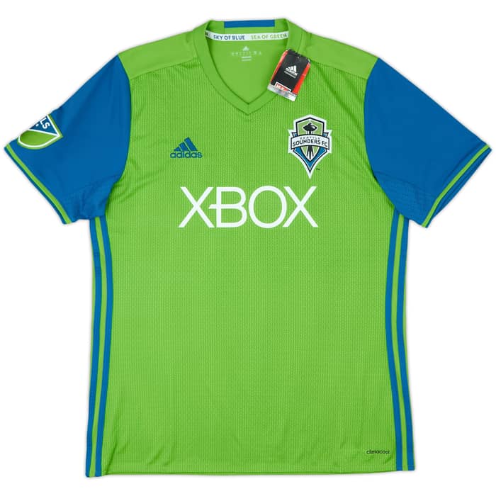 2016 Seattle Sounders Home Shirt - 9/10 - (L)